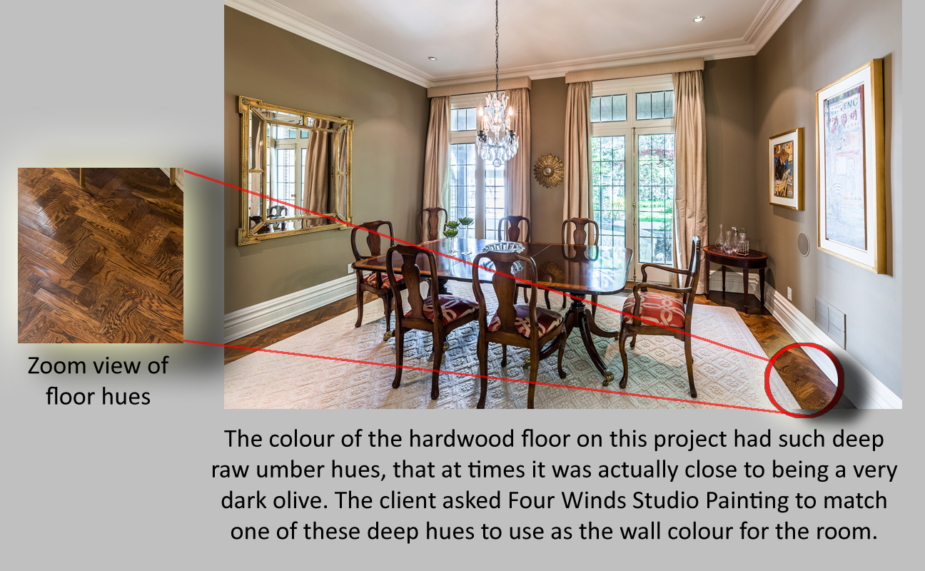 matching a color for wall paint