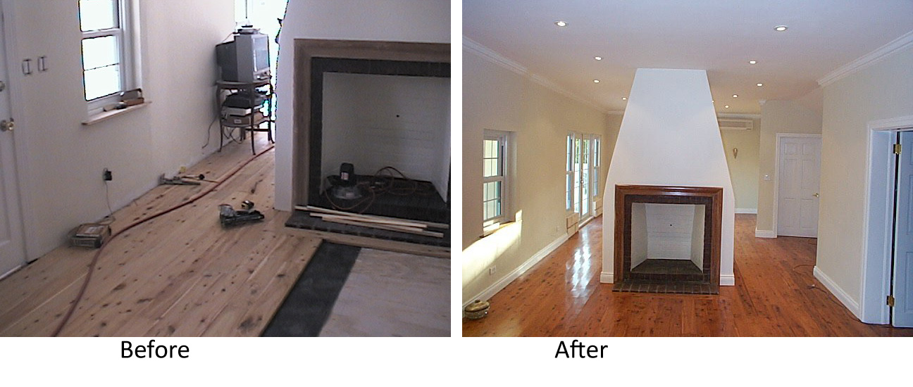 before and after renovation